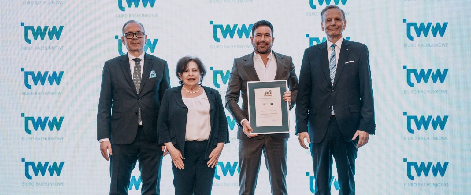 JWW ponownie w gronie Ambasadorów Polskiej Gospodarki – wyróżnienie także w 2026 roku