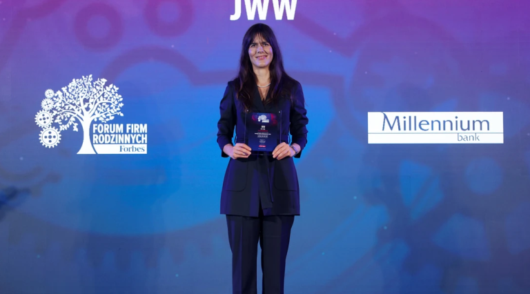 JWW wyróżnione w IX Rankingu Firm Rodzinnych Forbes